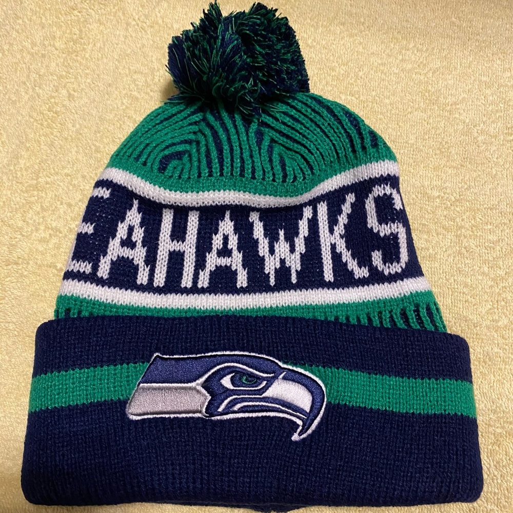 Seahawks beanie